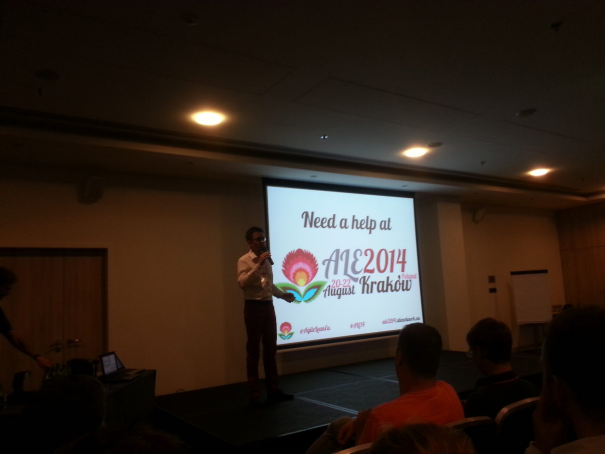 ALE 2014 – premier jour