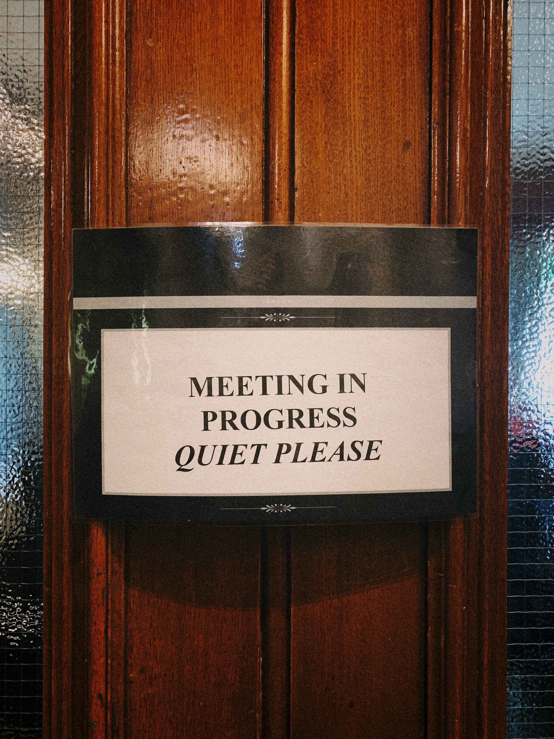 The Perception of Too Many Meetings